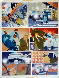 Geof Darrow - HARD BOILED - Color guide