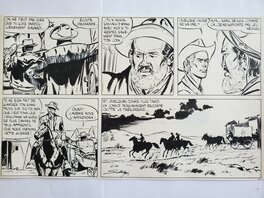 Sidney - JIM STEWARD   T3 LE CONVOI - Planche originale