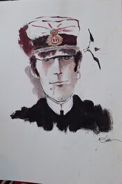 René Follet - Corto Maltese - Original Illustration