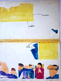 Couleur au dos de la planche Couleur au dos de la planche