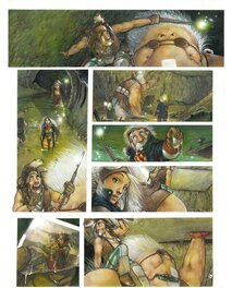 Massimiliano Frezzato - Massimiliano Frezzato - Les Gardiens du Maser, tome 3 (L'oeil de la mer) - Planche originale