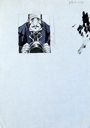 Yslaire - Monsieur au chapeau - Original Illustration