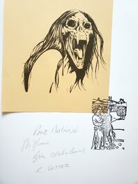 Dédicace manuscrite du scénariste Dédicace manuscrite du scénariste