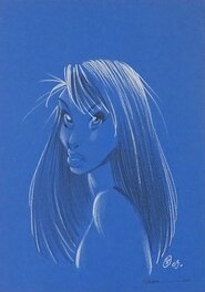 Crisse - Buste - Original Illustration