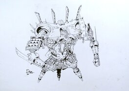 Hub - Okko Grand Bunraku - Original Illustration