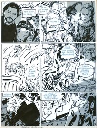 Alex Varenne - L'affaire Landscape p.3 - Planche originale