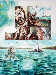Planche originale couleur n°10, page 26 de la revue Planche originale couleur n°10, page 26 de la revue