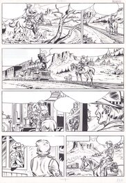 Jeff Broeckx - Jeff Broeckx | 1981 | Bessy 145 De ongewenste spoorlijn (p. 23) - Planche originale