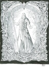 Paolo Martinello - Pendragon - Couverture t2- Le conseil des rois - Original Cover