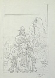 Yves Swolfs - Lonesome colline - Illustration originale