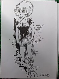 François Walthéry - Natacha en jean's - Comic Strip