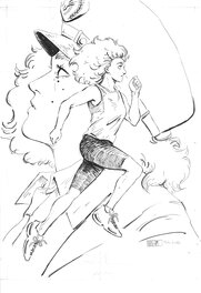 Run to Heaven - Illustration originale