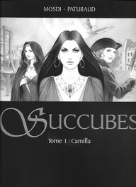 Couverture du Tirage de luxe de Succubes vol1 par Laurent Paturaud Couverture du Tirage de luxe de Succubes vol1 par Laurent Paturaud
