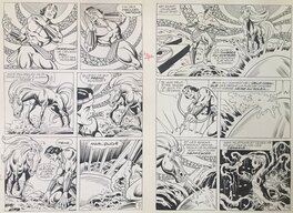 Oneta, Mustang#10, Cherchez le Clone, épisode inédit, diptyque planches n°9&10, 1981.