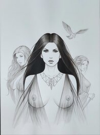 Laurent Paturaud - Succubes Paturaud - Original Illustration