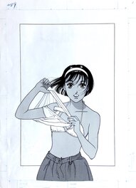 U-Jin - U-Jin art . cover  9th episodeserie "UP-TO-DATE," - Illustration originale