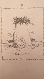 Ignaz Mouse loves Krazy Kat et lui témoigne par le lancé de brique Ignaz Mouse loves Krazy Kat et lui témoigne par le lancé de brique