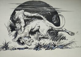 Paolo Ongaro - Hommage à Tarzan - Original Illustration