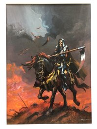Vicente B. Ballestar - John Sinclair Cover No 153 - Original Illustration