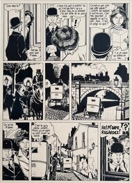 Jacques Tardi - 1975 - Adèle Blanc-Sec (Les Aventures Extraordinaires d') : Le Démon de la Tour Eiffel - Y a un sapin qu'attend en bas... - - Comic Strip