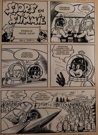 Frans Piët - Sjors en Sjimmie naar de Pintoplaneet - Comic Strip