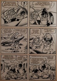 Frans Piët - Sjors en Sjimmie naar de Pintoplaneet - Comic Strip