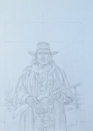 Yves Swolfs - Lonesome carabine - Illustration originale