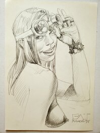 Patrizio Evangelisti - illustration originale - Illustration originale