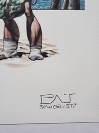 Signé : PAT EVANGELISTI Signé : PAT EVANGELISTI
