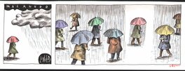 Liniers - Rain - Comic Strip