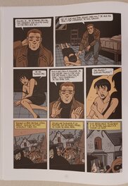 Planche publiée (version couleur - 2015). Planche publiée (version couleur - 2015).