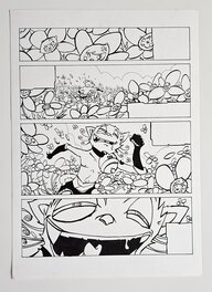 oTTami - Planche Encrée Manga Dofus Monster 5 "Nomekop le Crapoteur" - Planche originale