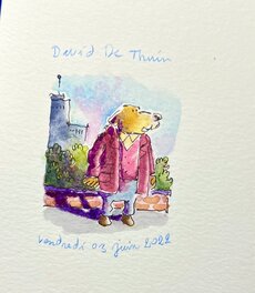 David De Thuin - Aquarelle - Illustration originale