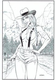 Adam Kmiołek - Cowgirl - Comic Strip