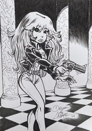 Dragan De Lazare - Dragan De Lazare, illustration originale, Rubine. - Original Illustration
