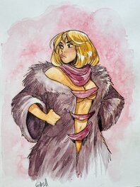 Alessandro Barbucci - Etude de couverture Tome 5 - Fourmille par Barbucci - Original Illustration