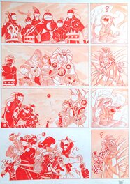 Nicolas Kéramidas - Luuna Pok Ta Pok Page - Planche originale