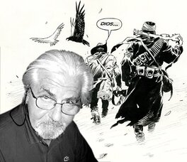 Portrait photographique du dessinateur