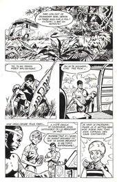 Edouard Aidans - Planche des Franval, épisode indéterminé - Comic Strip