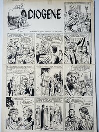 Fred & Liliane Funcken - DIOGENE - Planche originale