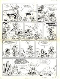 Raymond Macherot - Macherot : Chlorophylle, "Chloro à la rescousse" planche 44 - Comic Strip