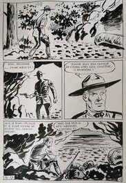 Planche originale - Sam Boyd - Al Jessling le hors-la-loi - planche 12