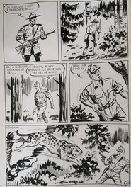 Planche originale - Sam Boyd - Al Jessling le hors-la-loi - planche 13