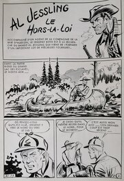 Comic Strip - Sam Boyd - Al Jessling le hors-la-loi - planche 2