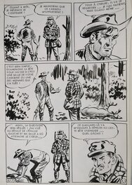 Planche originale - Sam Boyd - Al Jessling le hors-la-loi - planche 23