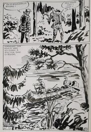 Planche originale - Sam Boyd - Al Jessling le hors-la-loi - planche 25