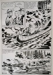 Planche originale - Sam Boyd - Al Jessling le hors-la-loi - planche 37