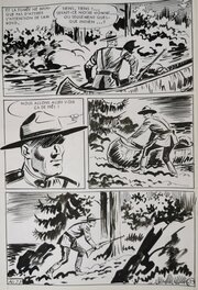 Maxime Roubinet - Sam Boyd - Al Jessling le hors-la-loi - planche 39 - Planche originale