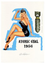 Gil Formosa - PIN-UP   NOSE ART - Illustration originale