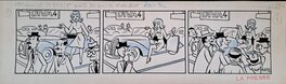 Mary - Mademoiselle Cabriole montre ses qualités de vendeuse (au salon) - Planche originale